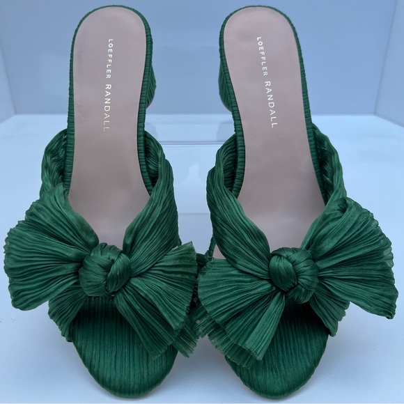 Loeffler Randall Green Women's Shoes - Picture 11 of 11